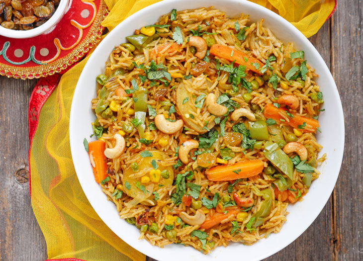 Easy Restaurant Style Vegetable Biryani